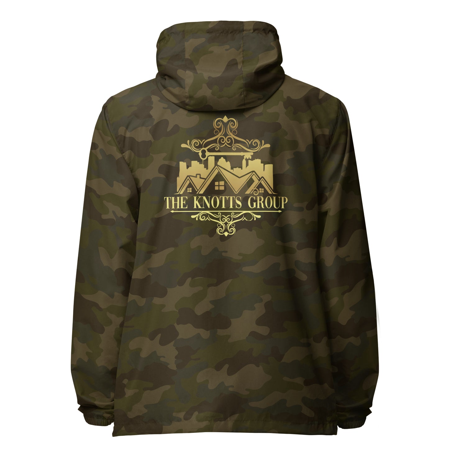 Knotts Group Signature lightweight zip up windbreaker