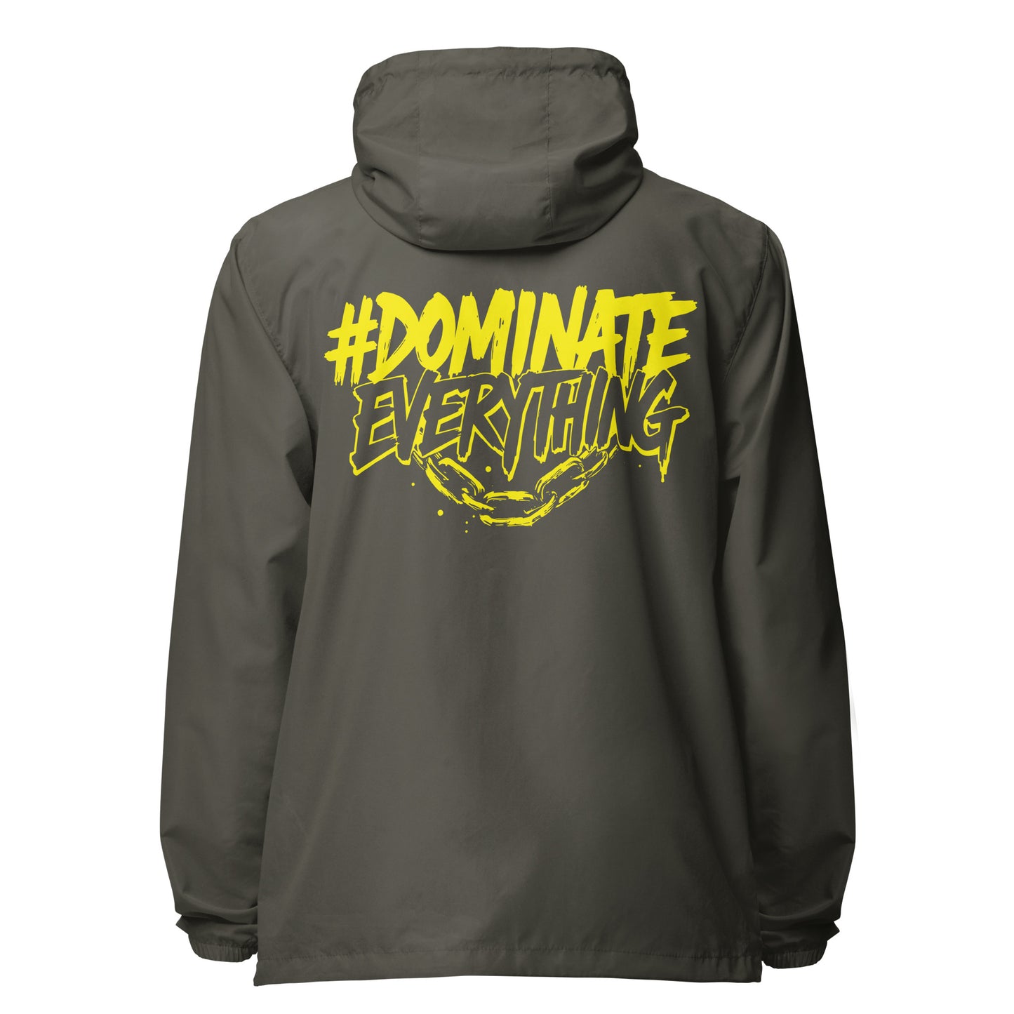 Dominate Everything lightweight zip up windbreaker