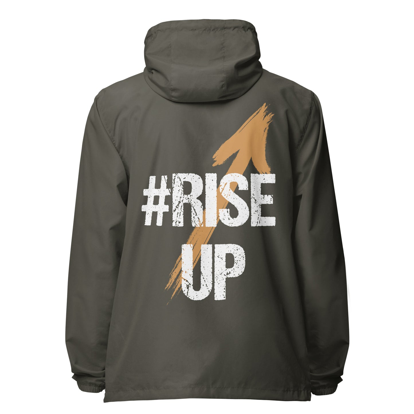 Rise Up lightweight zip up windbreaker