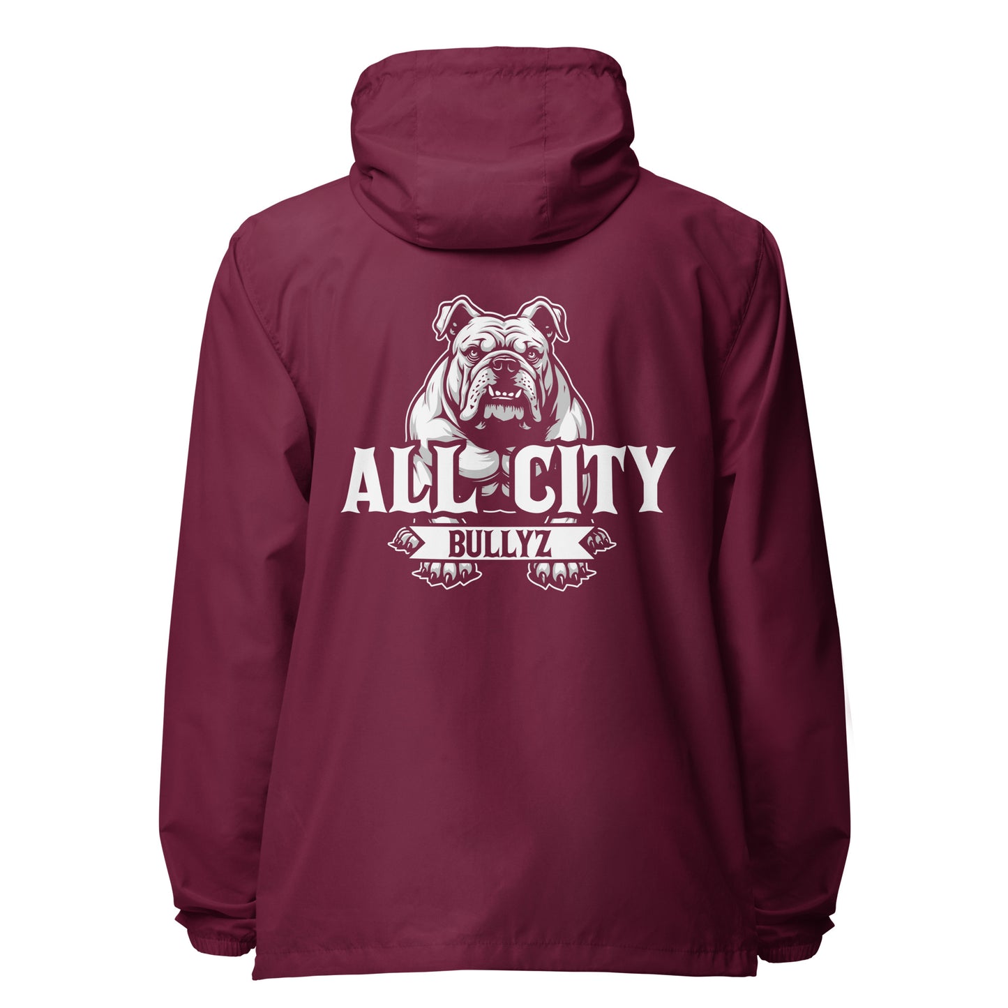 All City Bullzy lightweight zip up windbreaker