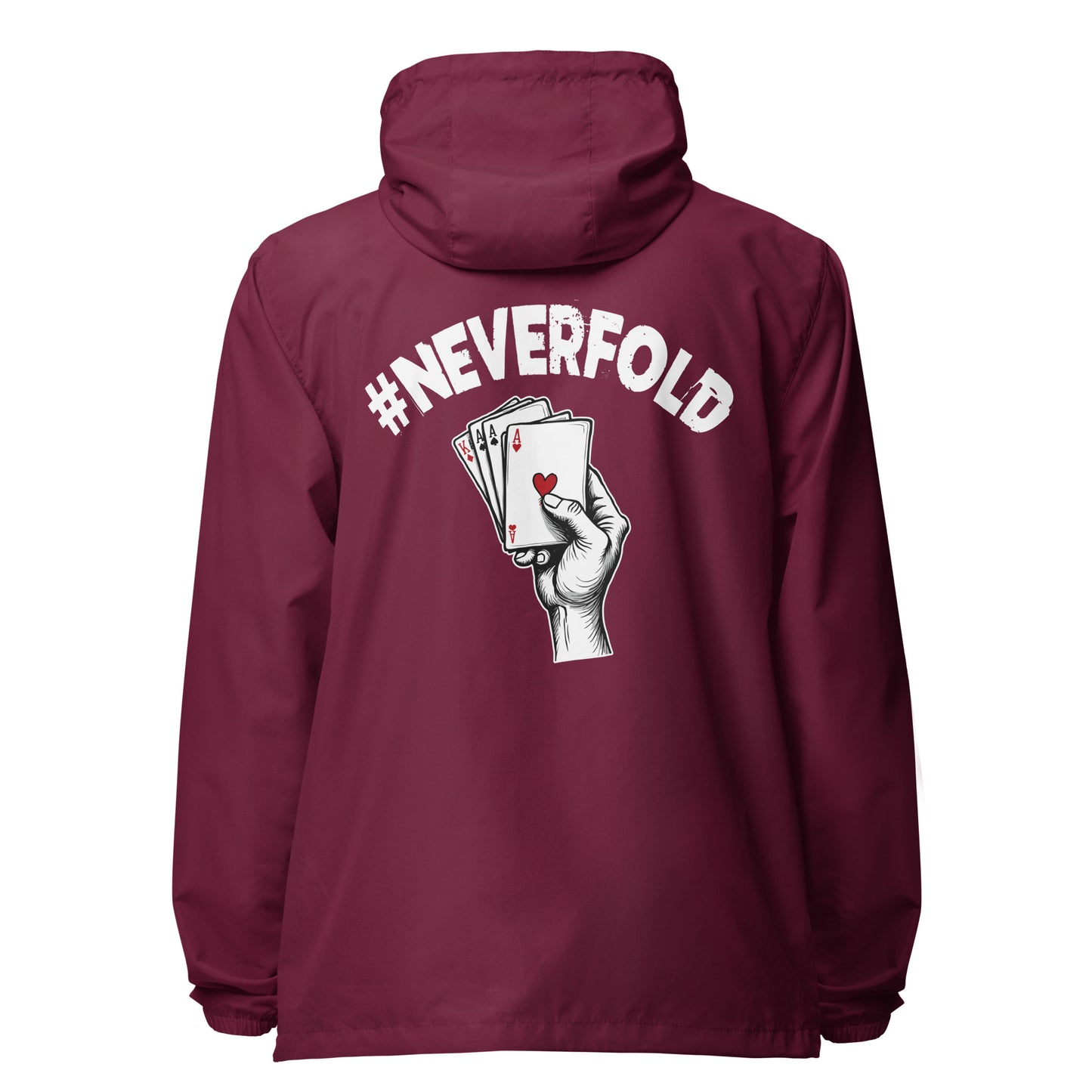 Neverfold lightweight zip up windbreaker