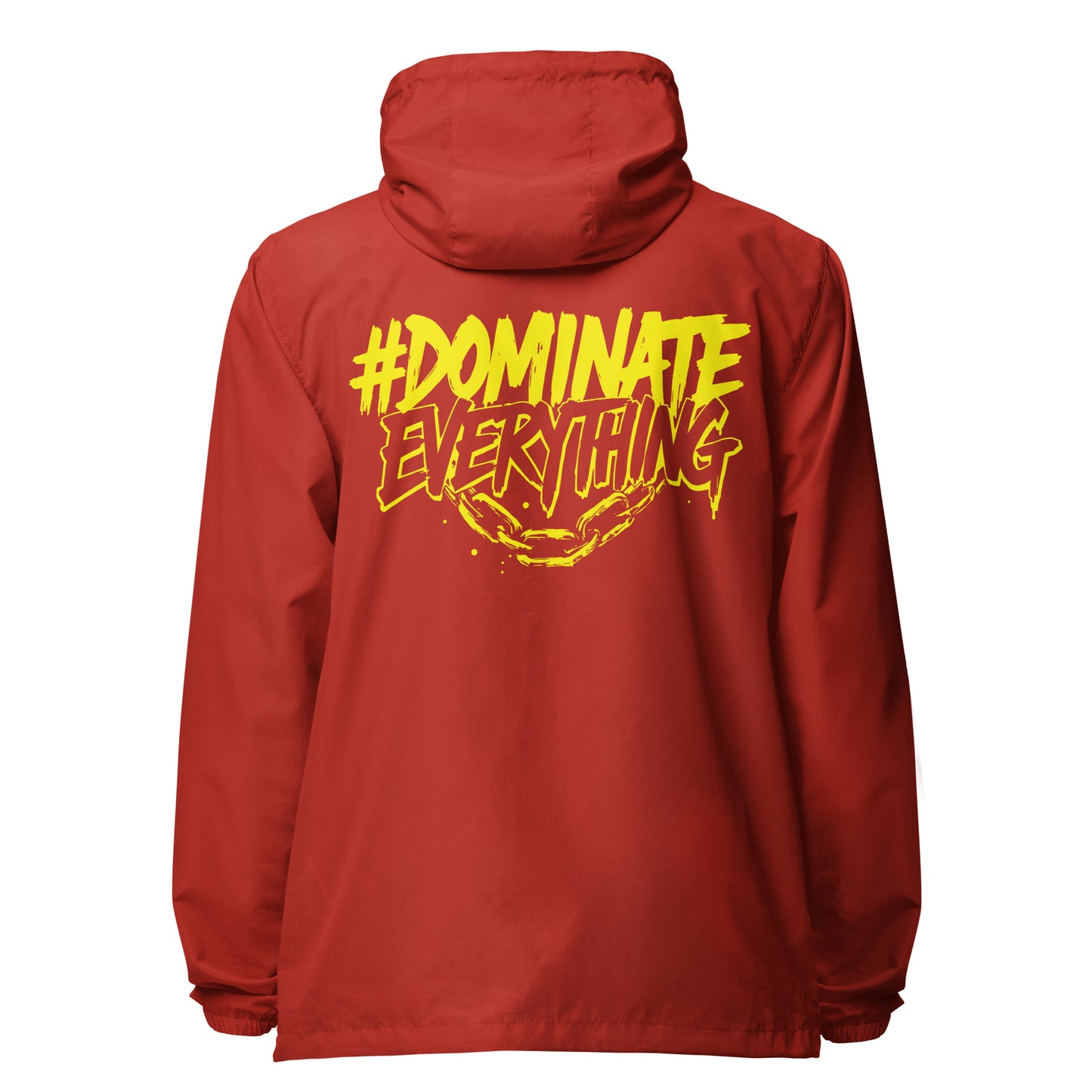 Dominate Everything lightweight zip up windbreaker