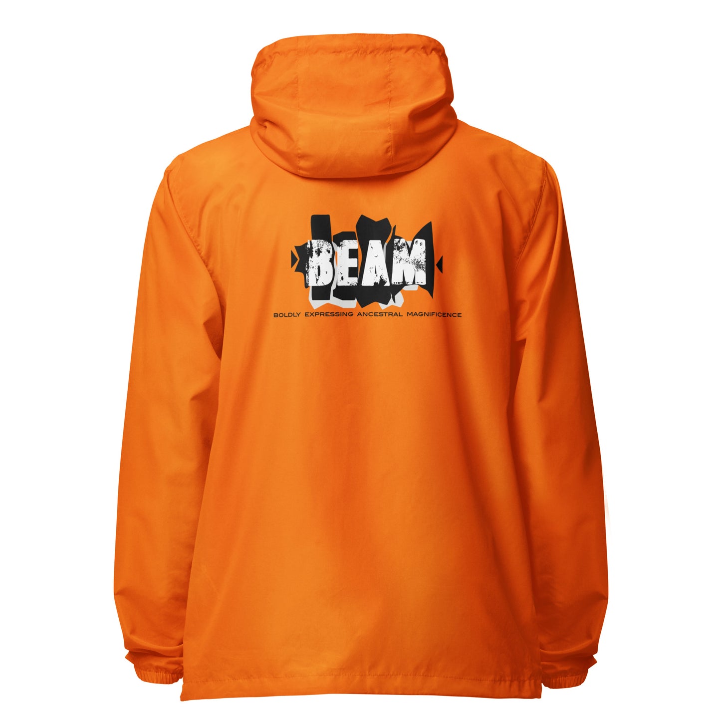 Beam lightweight zip up windbreaker