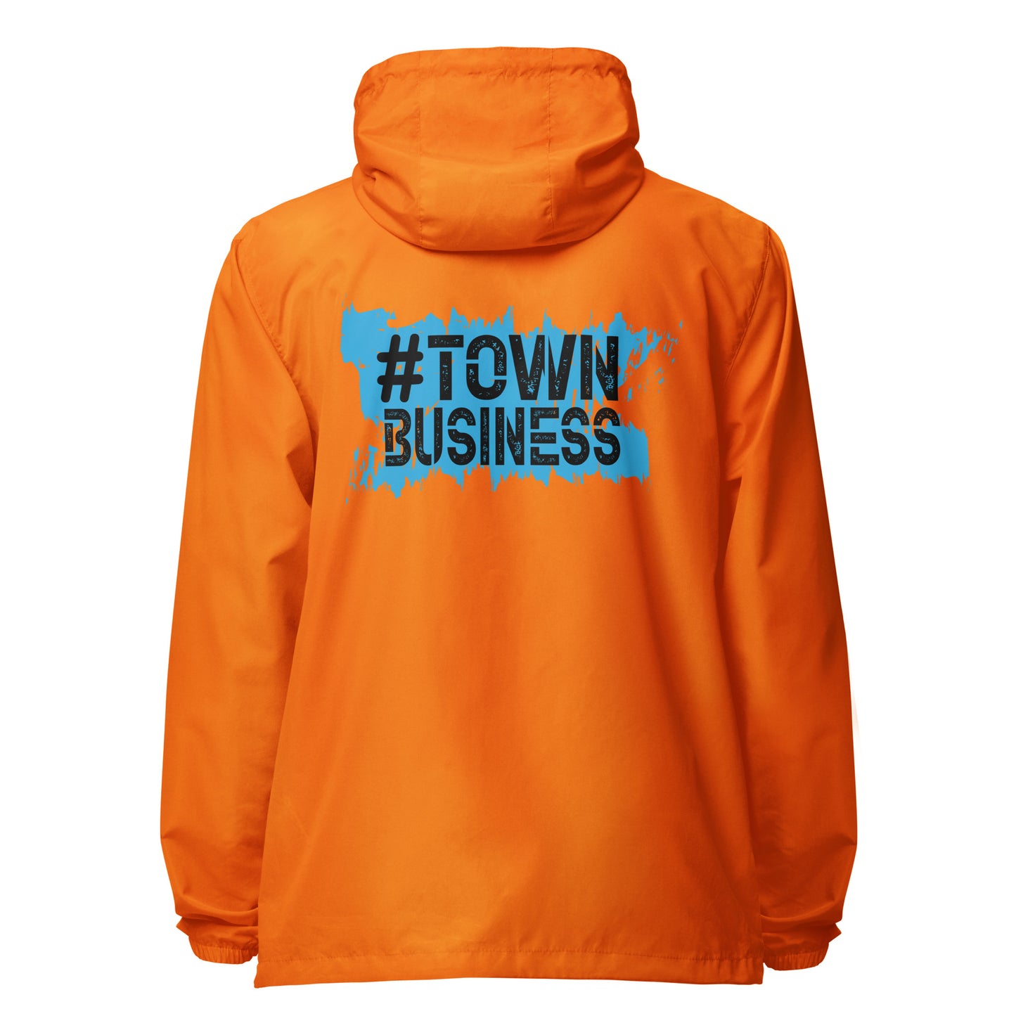 Town Business Signature lightweight zip up windbreaker