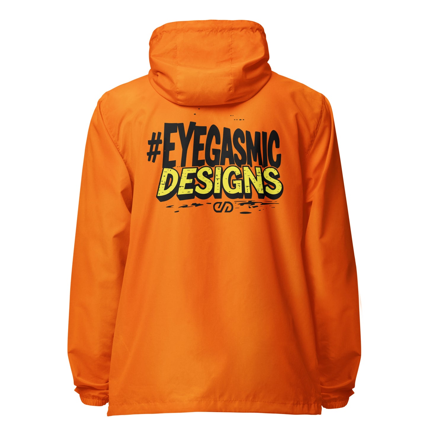 Eyegasmic Designs Signature lightweight zip up windbreaker