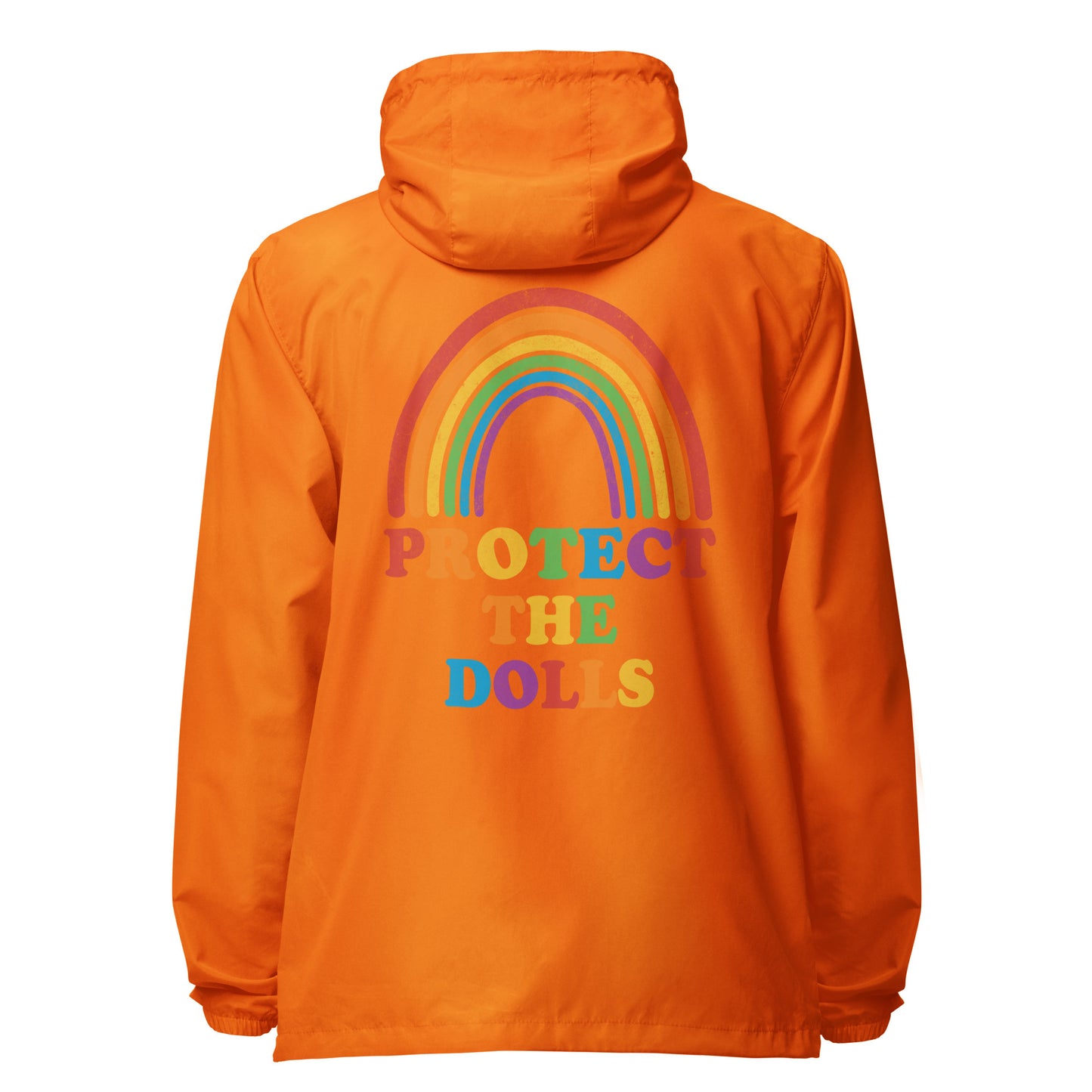 Protect The Dolls Trans Women United lightweight zip up windbreaker