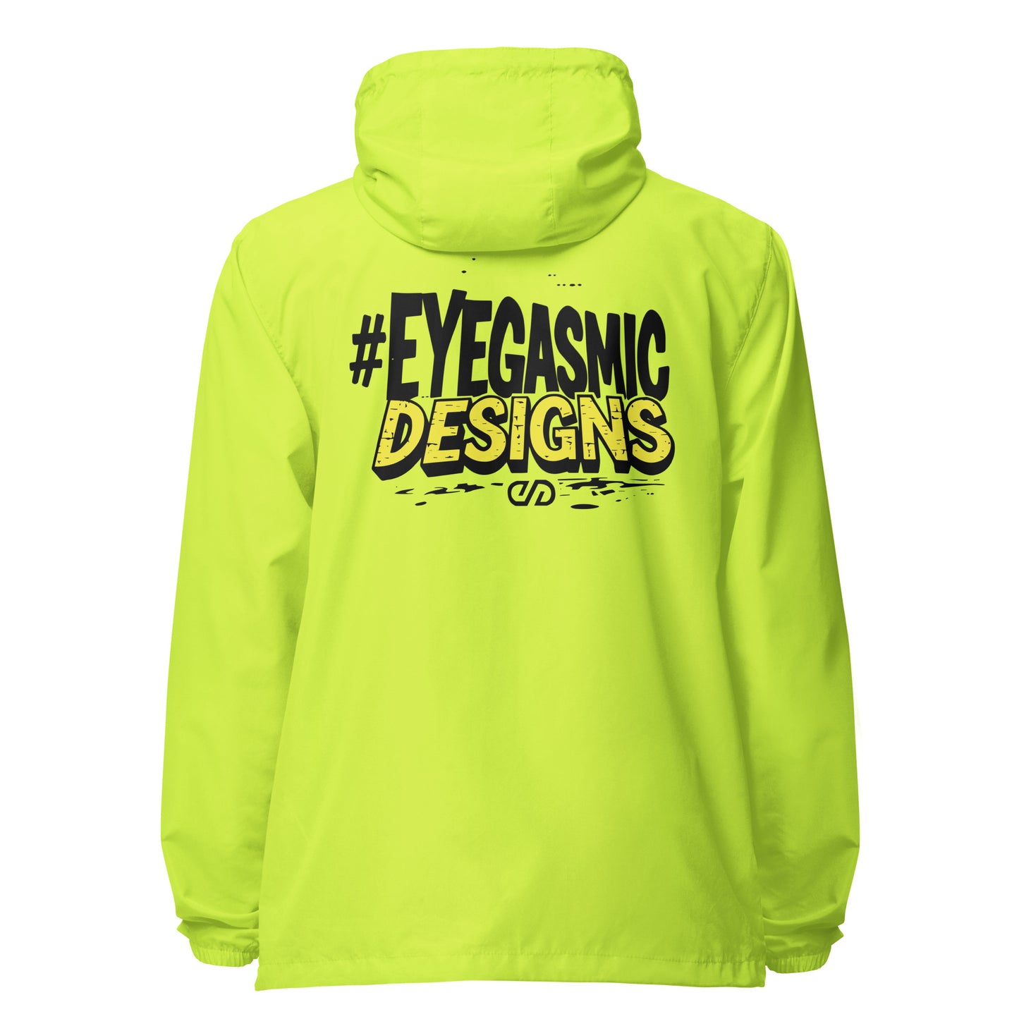 Eyegasmic Designs Signature lightweight zip up windbreaker