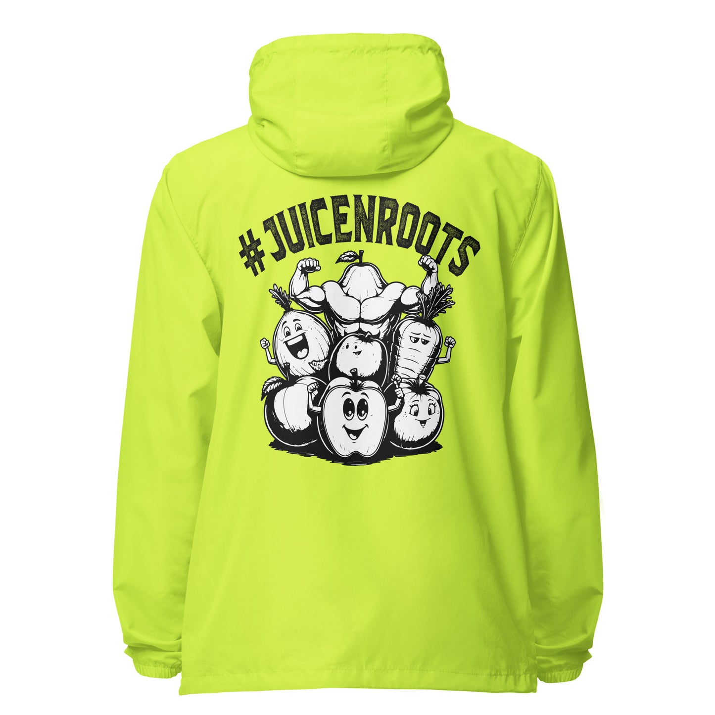 Juicen Roots Signature lightweight zip up windbreaker
