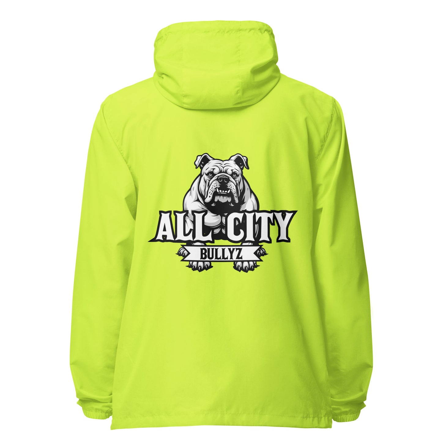 All City Bullzy Signature lightweight zip up windbreaker