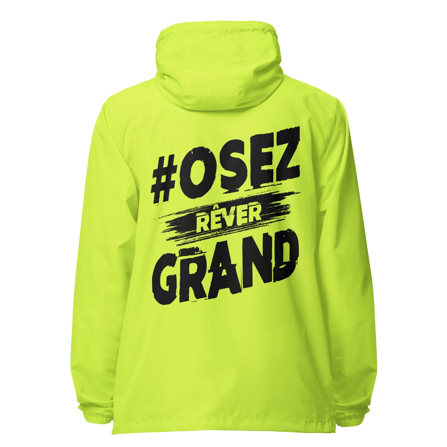 Osez Rever Grand Signature lightweight zip up windbreaker