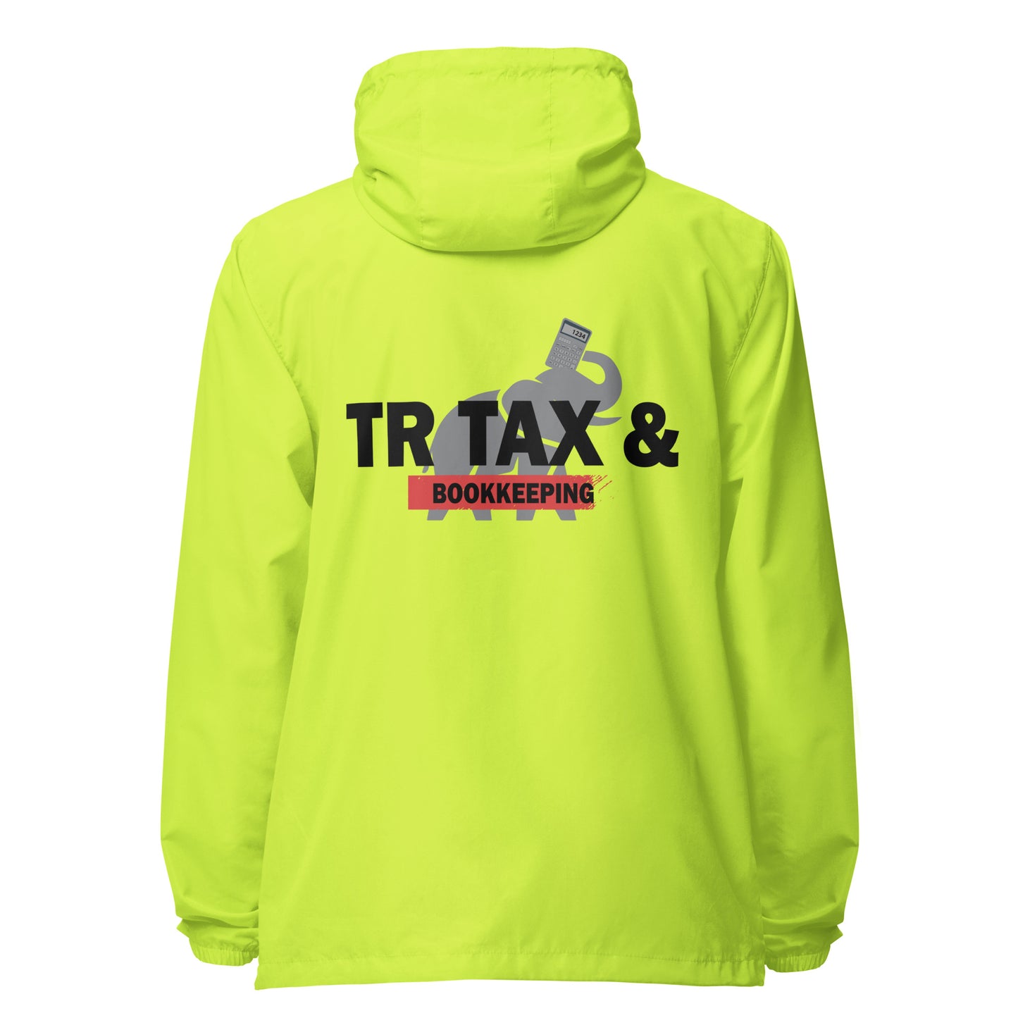 Tr Tax & Book keeping Signature lightweight zip up windbreaker