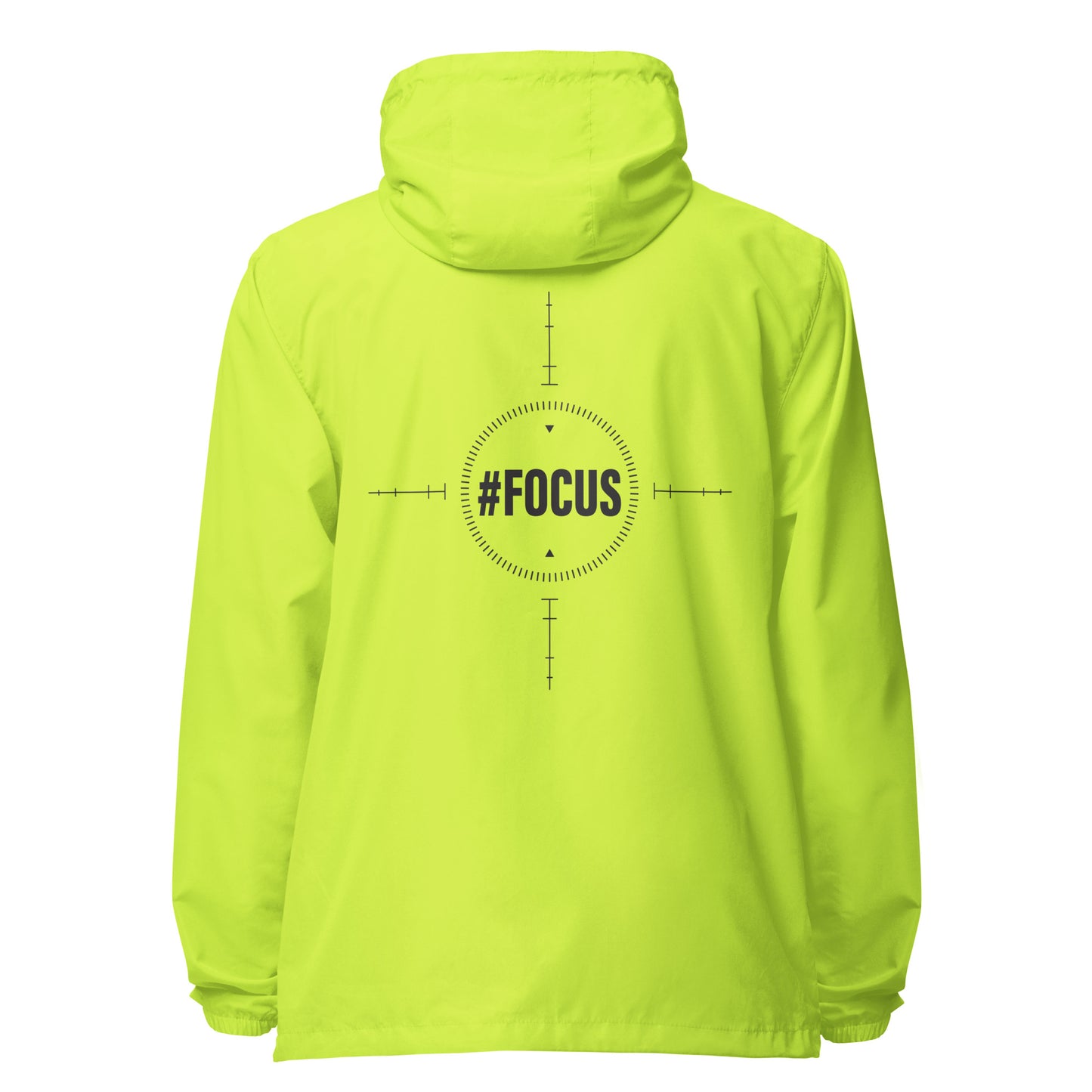 Focus Signature lightweight zip up windbreaker