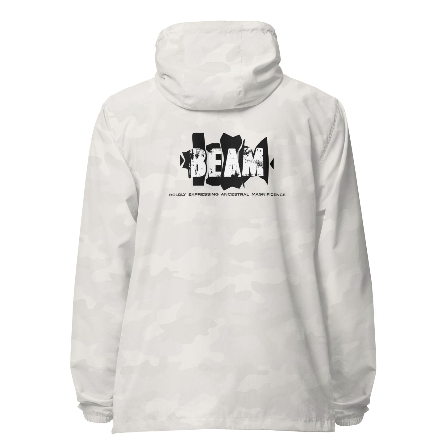 Beam lightweight zip up windbreaker