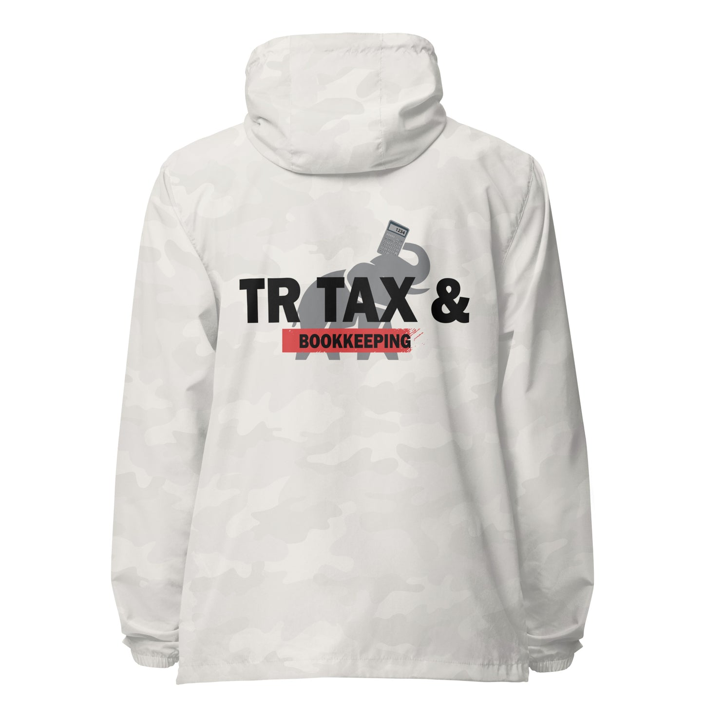 Tr Tax & Book keeping Signature lightweight zip up windbreaker