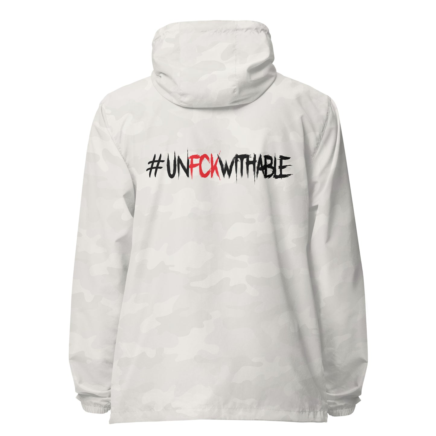 Unfckwithable Signature lightweight zip up windbreaker