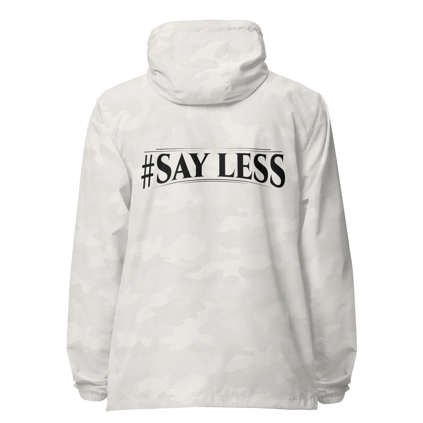 Sayless Signature lightweight zip up windbreaker