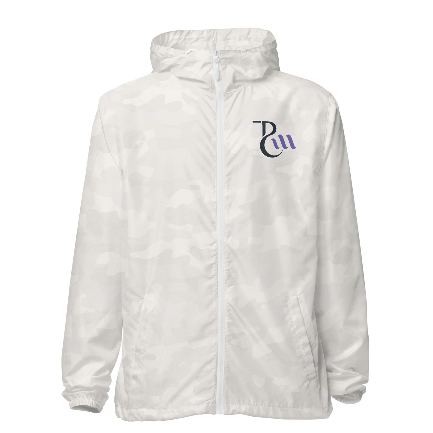 Beam lightweight zip up windbreaker