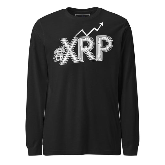 #XRP Line Graph Long Sleeve Tee