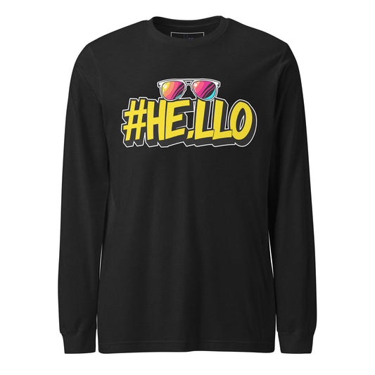 Hello Long Sleeve Tee