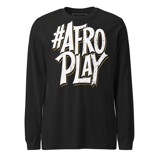 Afro Play Model Long Sleeve Tee