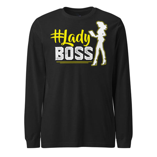 Valentine Special Lady Boss Wild Long Sleeve Tee