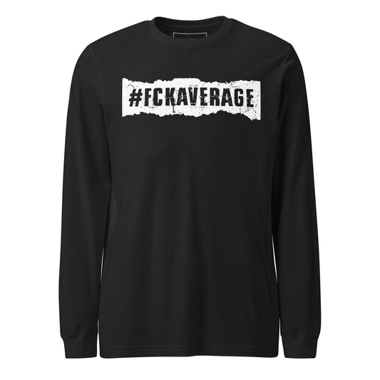 Fckaverage Long Sleeve Tee