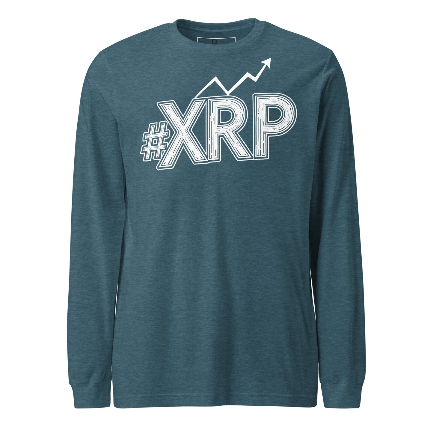 #XRP Line Graph Long Sleeve Tee