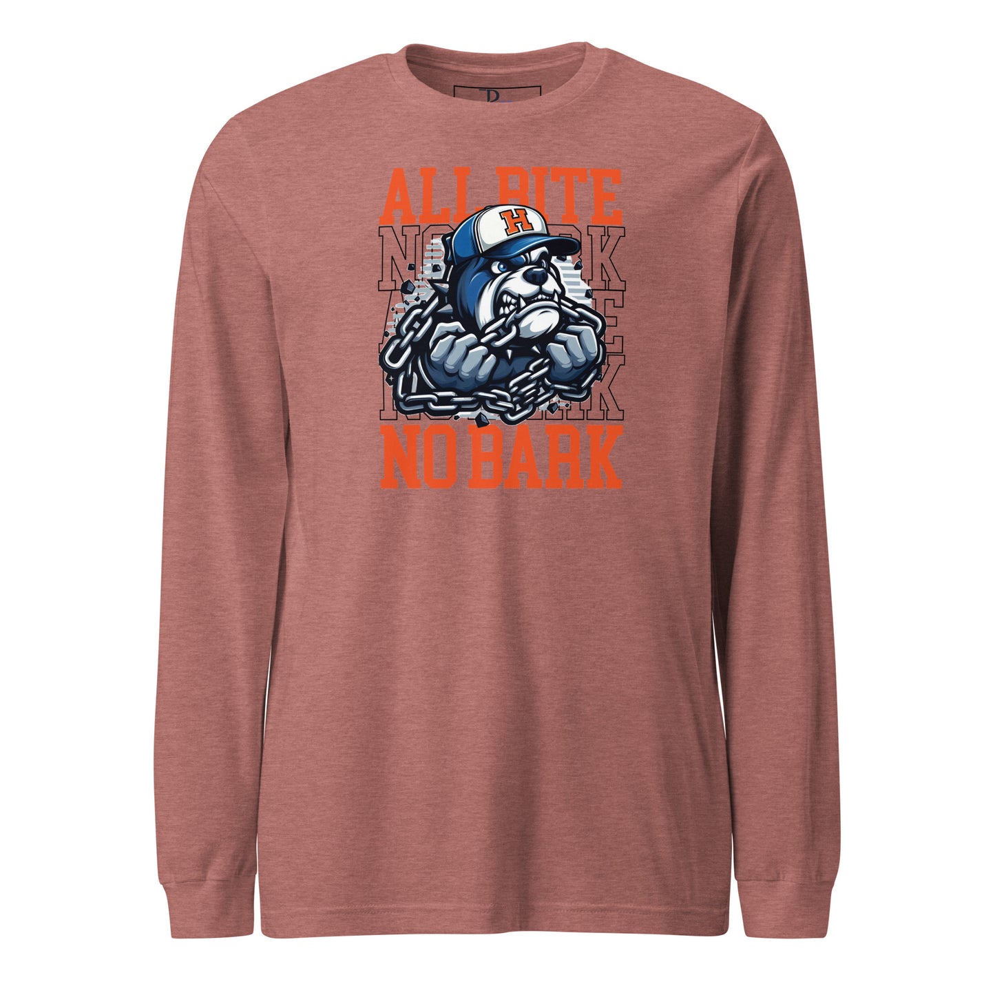 All Bite No Bark long sleeve tee