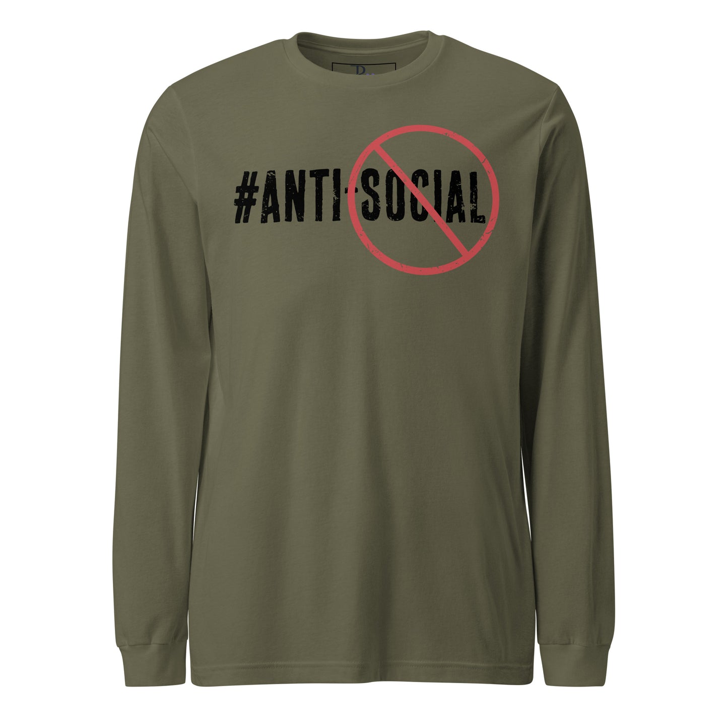 Anti Social Signature Long Sleeve Tee