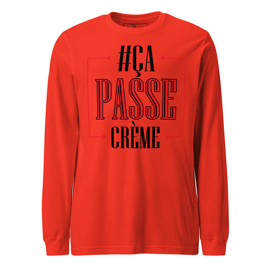 Ca Passe Creame Signature Long Sleeve Tee