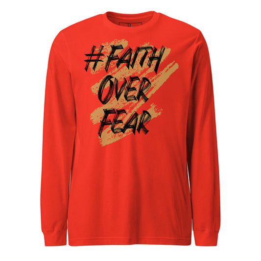 Faith Over Fear Signature Long Sleeve Tee