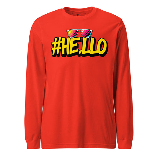 Hello Signature Long Sleeve Tee