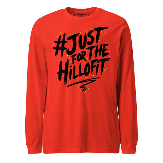 Just Hillofit Signature Long Sleeve Tee