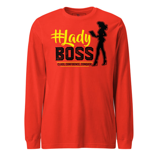 Valentine Special Lady Boss Signature Long Sleeve Tee
