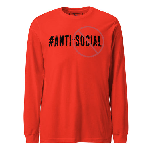 Anti Social Signature Long Sleeve Tee