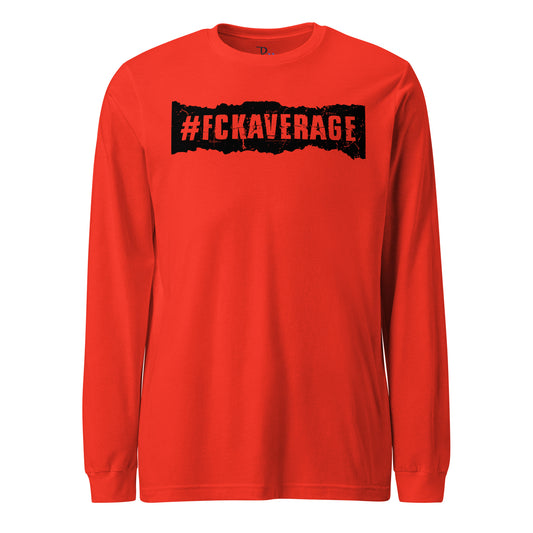 Fckaverage Signature Long Sleeve Tee