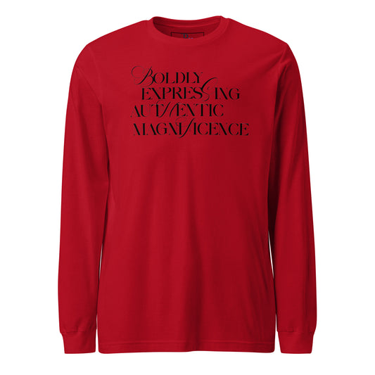 Boldly Expressing Long Sleeve Tee