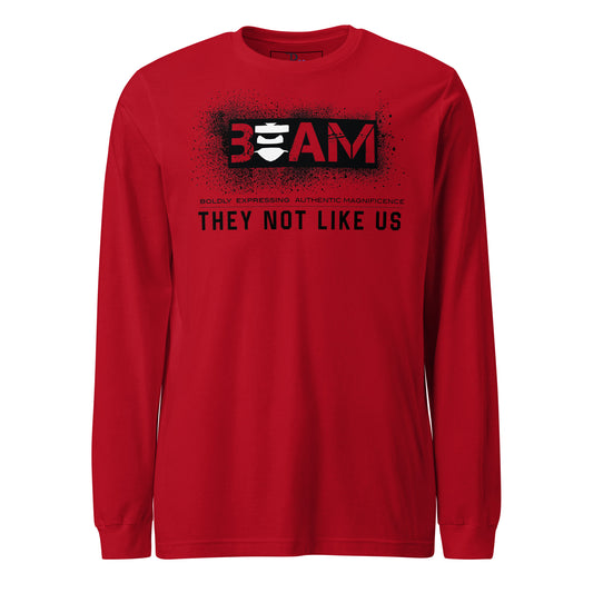 Beam They Not Like Us Long Sleeve Tee