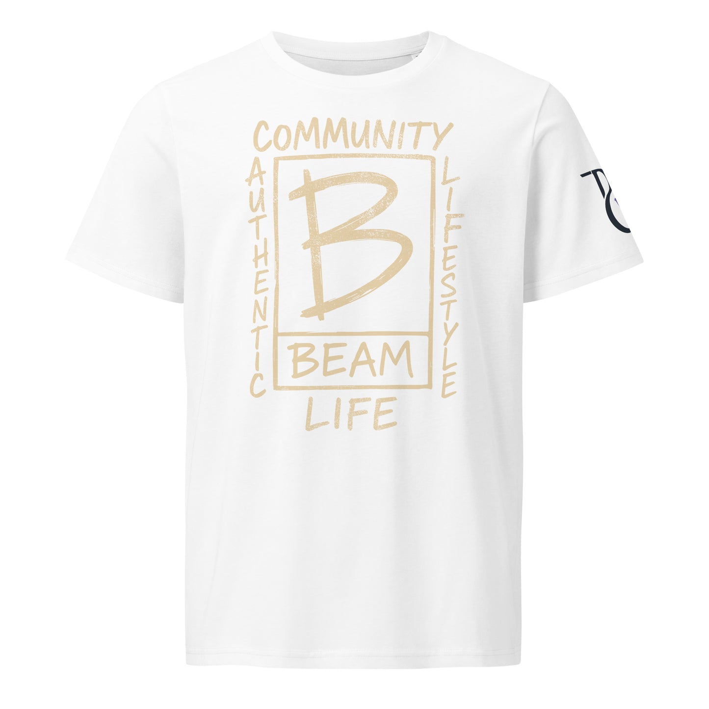 Community Authentic Lifestyle – Beam Life Bold Graphic Design for Urban Culture & Streetwear Unisex organic mid-light t-shirt