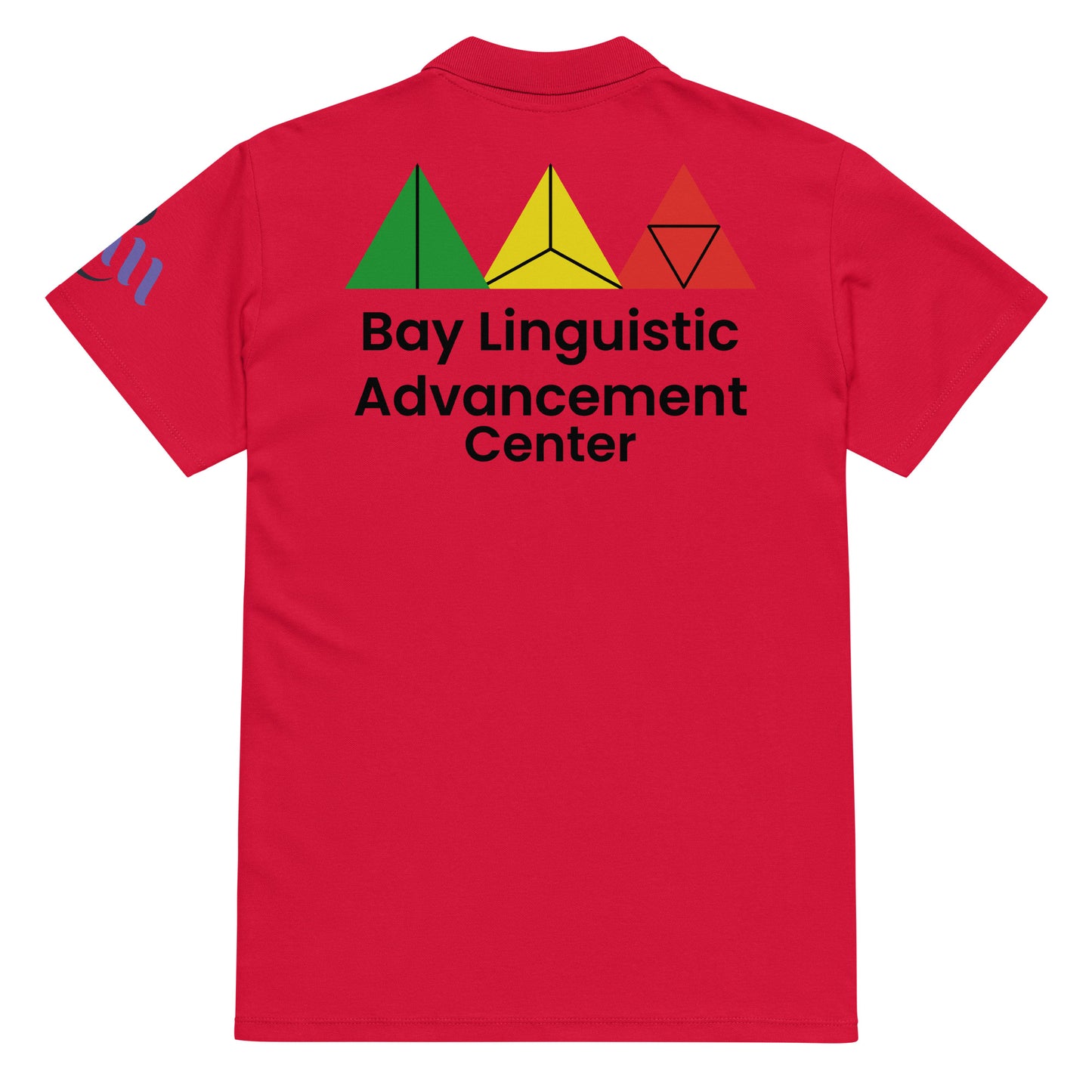 Bay Linguistic Advancement Premium Pique Polo Shirt