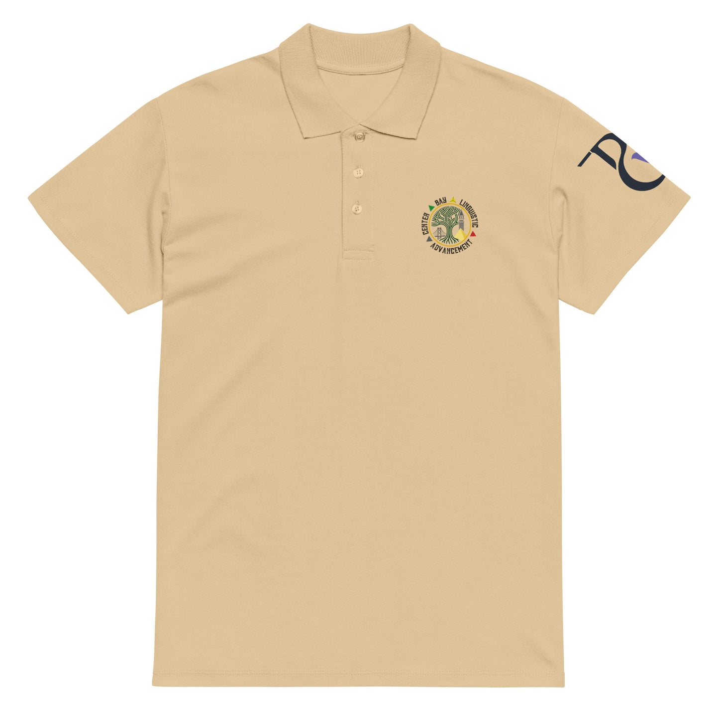 Bay Linguistic Advancement Premium Pique Polo Shirt