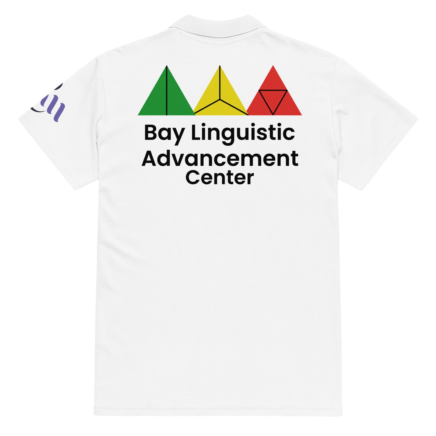 Bay Linguistic Advancement Premium Pique Polo Shirt