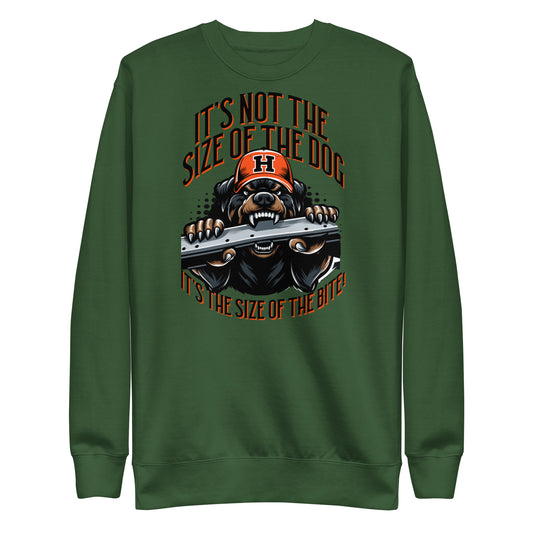Size of the Dog Sweatshirt