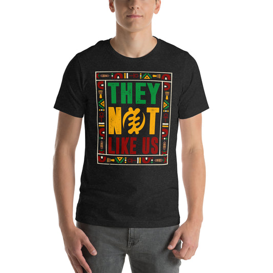 They Not Like Us Kendrick Lamar Diss Track Graphic Tee – Hip-Hop Culture Apparel – West Coast Pride –Unisex t-shirt