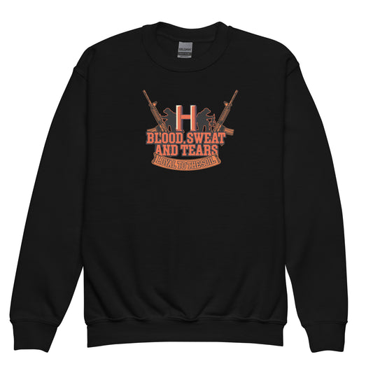 Blood Sweat kid sweatshirt