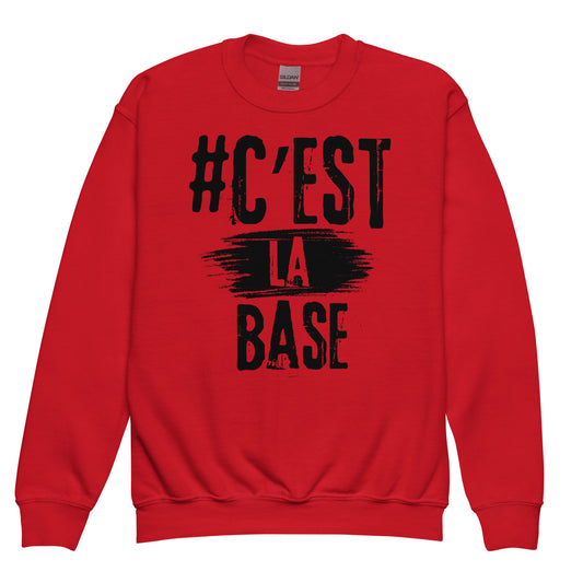Cest La Base Signature Kids sweatshirt