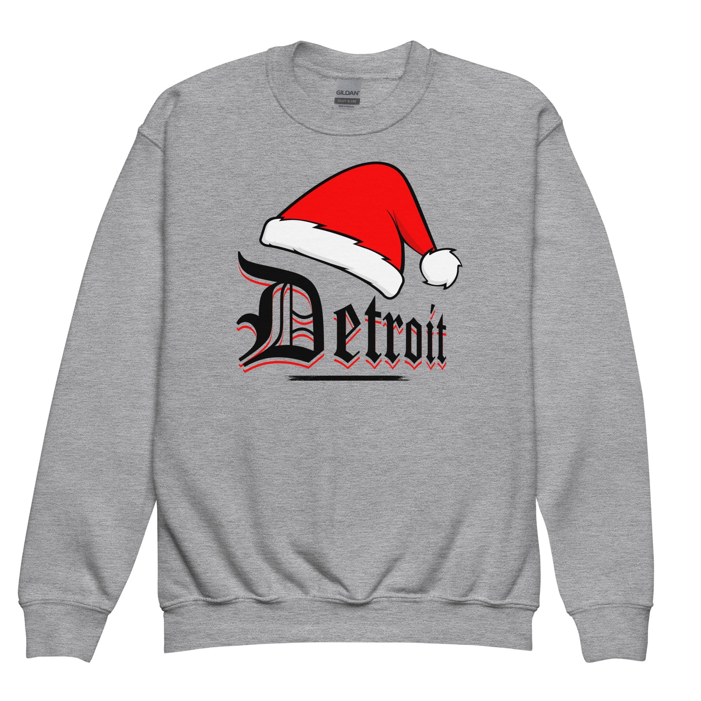 Detroit kids Youth crewneck sweatshirt