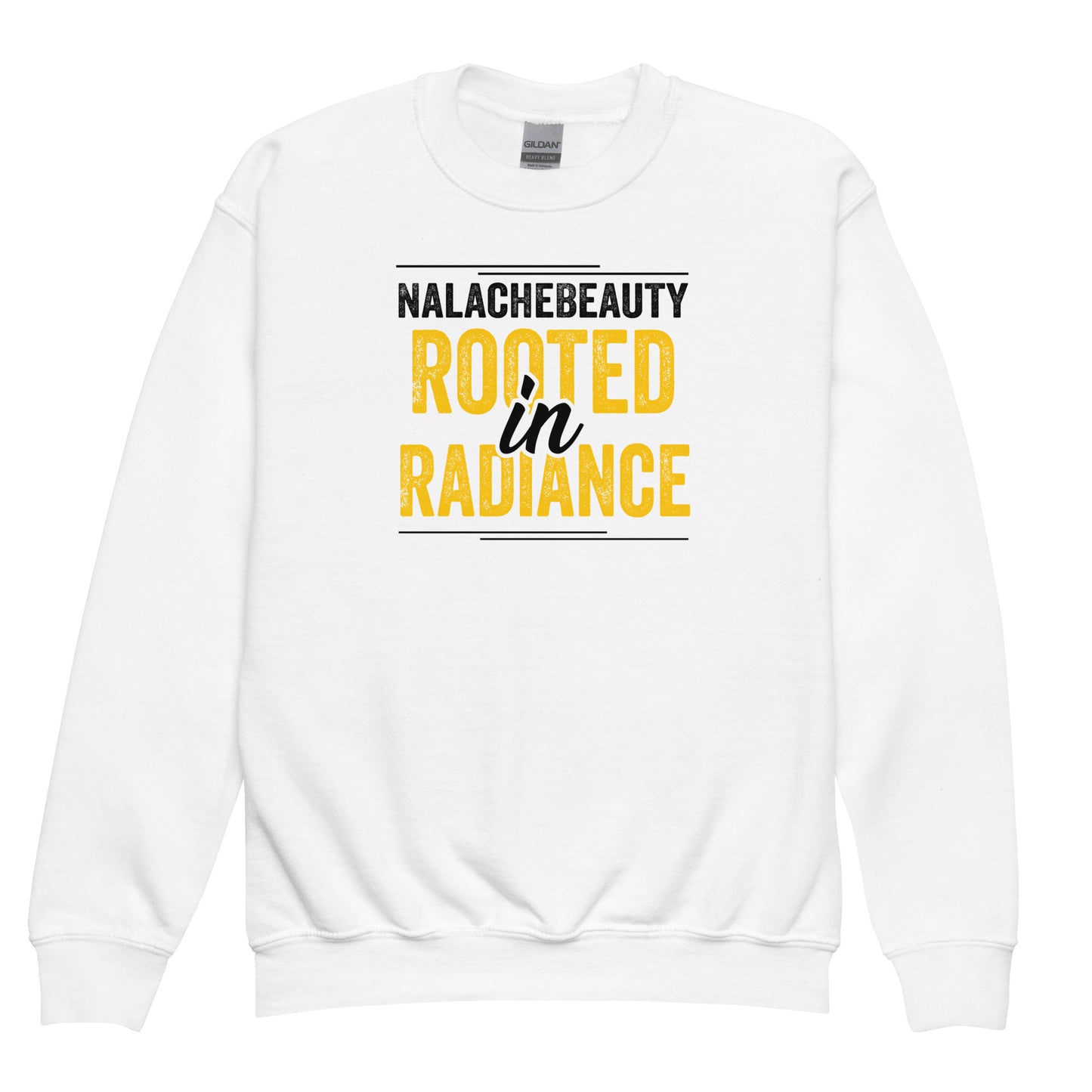 Nalache Beauty Radiance Kids Youth crewneck sweatshirt