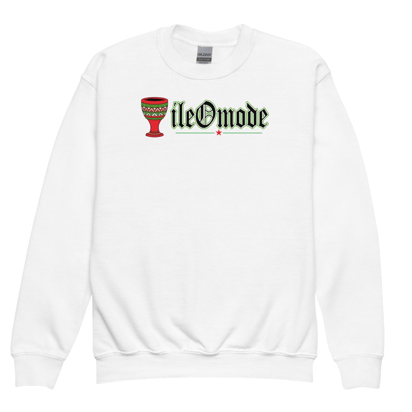 ile0 Mode Kids Youth crewneck sweatshirt