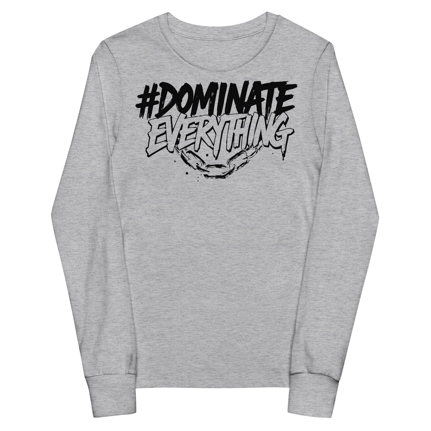 Dominate Everything Signature Kids Youth long sleeve tee